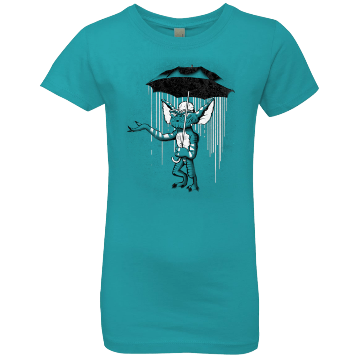 T-Shirts Tahiti Blue / YXS Umbrella Banksy Girls Premium T-Shirt