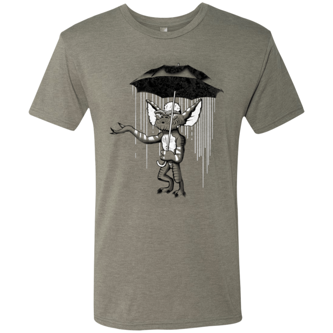 T-Shirts Venetian Grey / Small Umbrella Banksy Men's Triblend T-Shirt