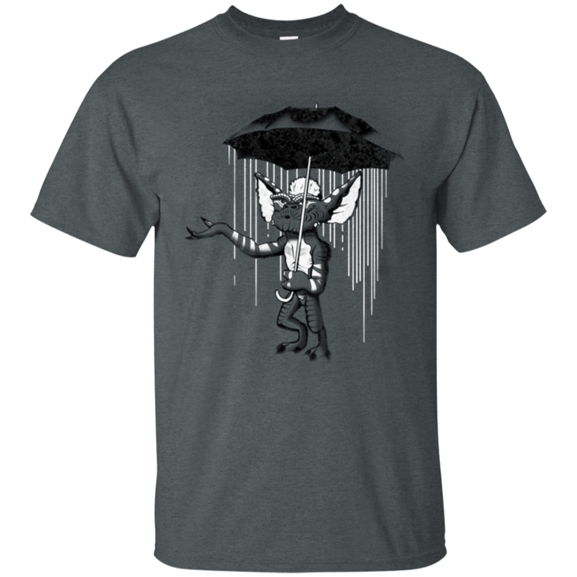 T-Shirts Dark Heather / Small Umbrella Banksy T-Shirt
