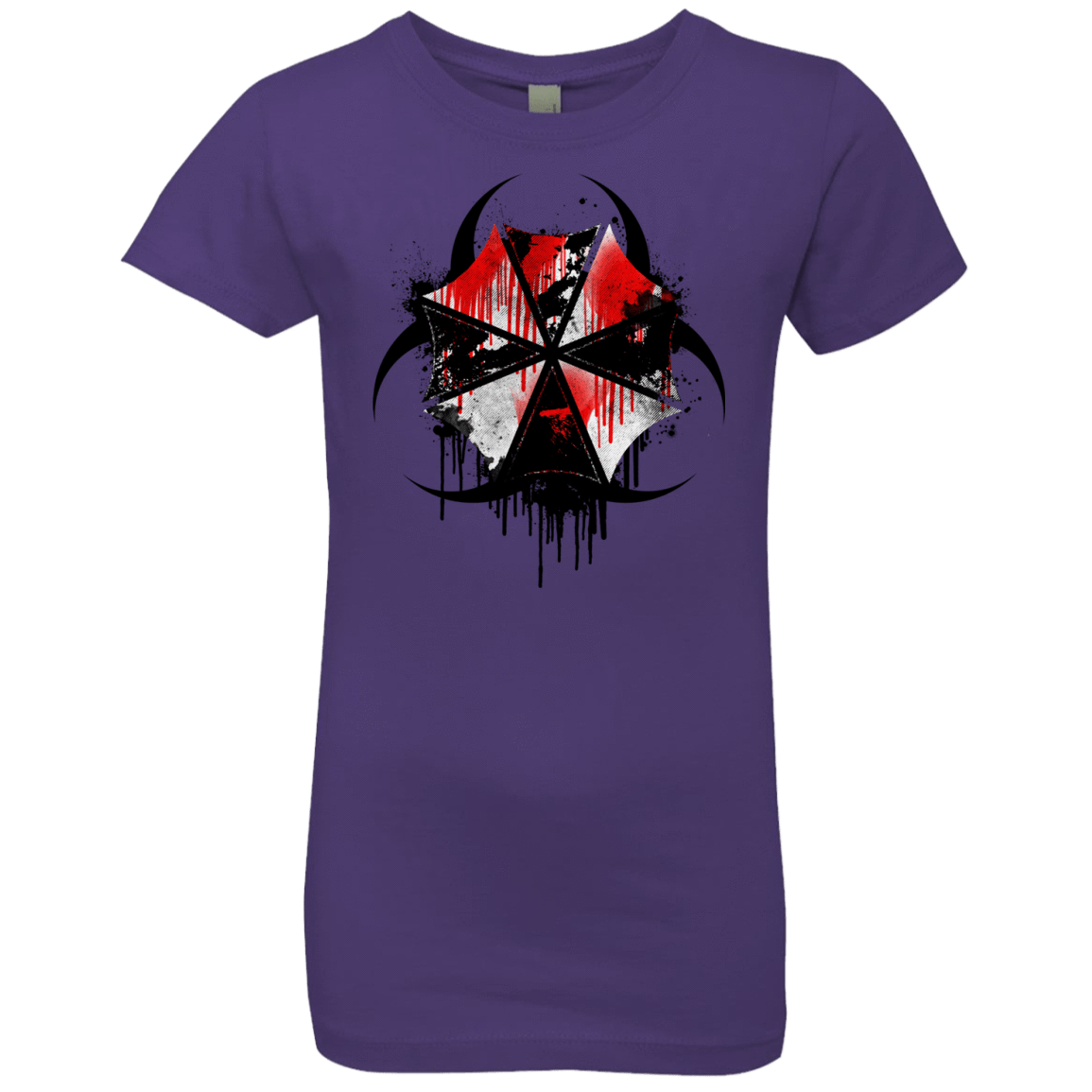 T-Shirts Purple Rush / YXS Umbrella Corp Girls Premium T-Shirt