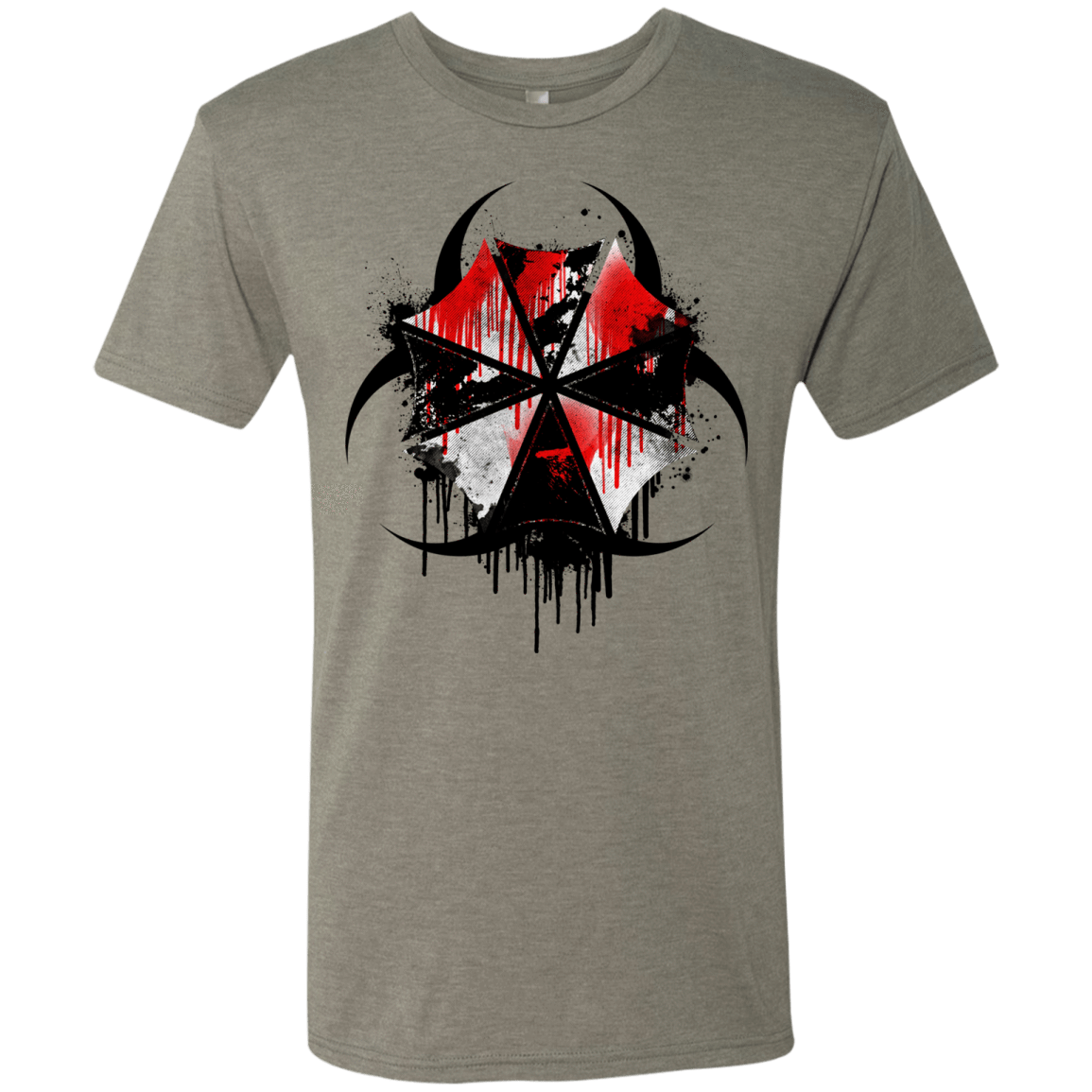 T-Shirts Venetian Grey / S Umbrella Corp Men's Triblend T-Shirt