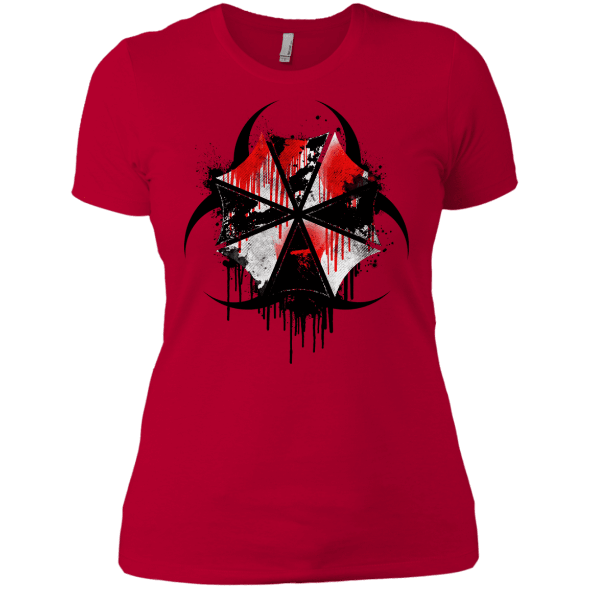 T-Shirts Red / X-Small Umbrella Corp Women's Premium T-Shirt