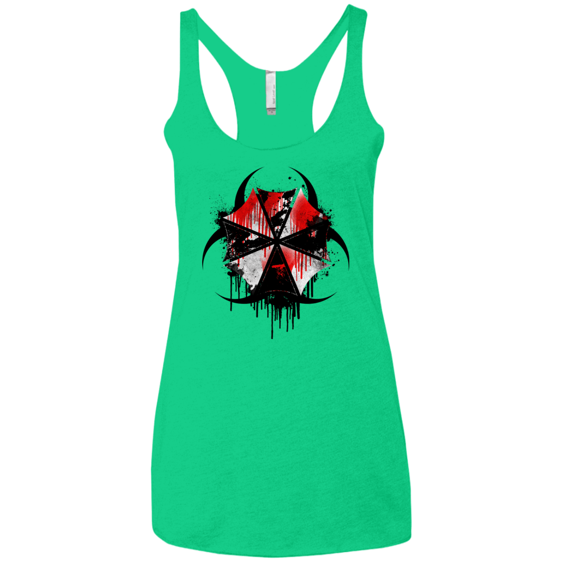 Umbrella Corp Women's Triblend Racerback Tank