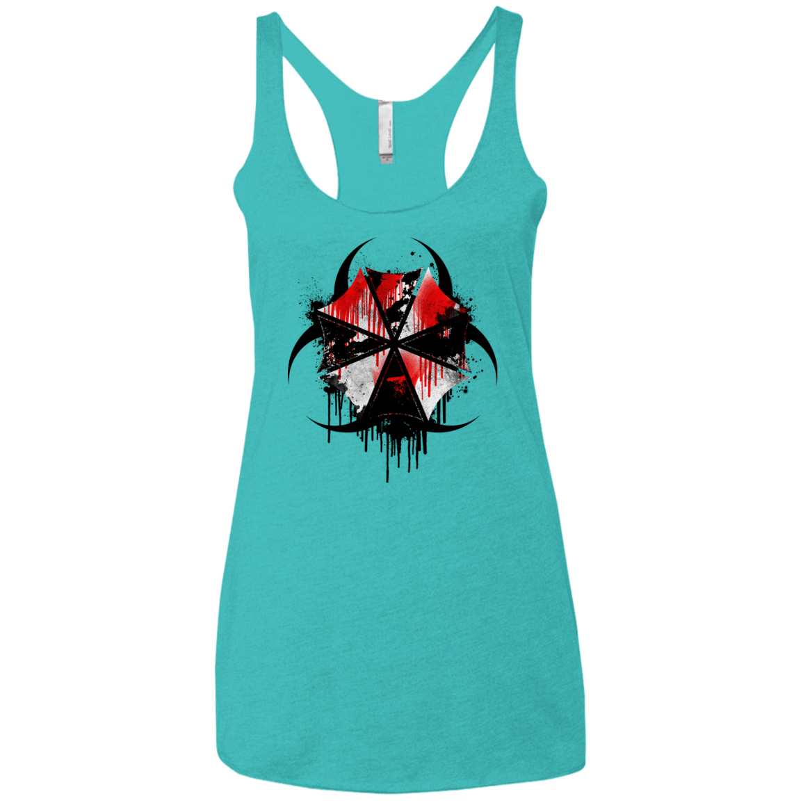 Umbrella Corp Women's Triblend Racerback Tank