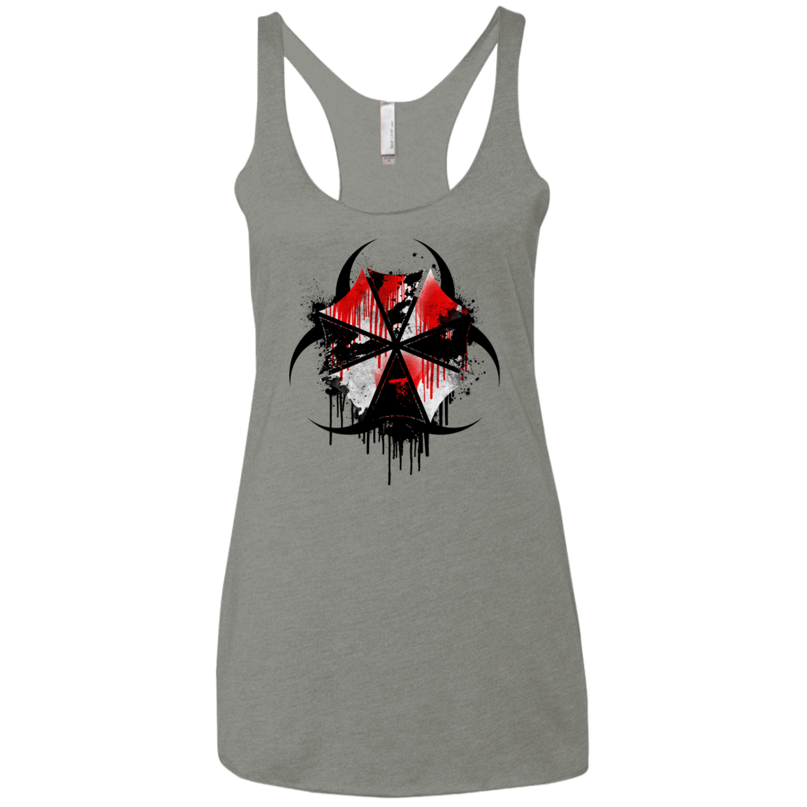 Umbrella Corp Women's Triblend Racerback Tank