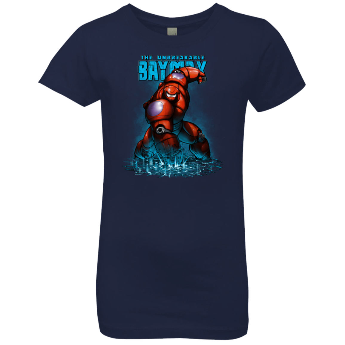 T-Shirts Midnight Navy / YXS Unbreakable Hero Girls Premium T-Shirt