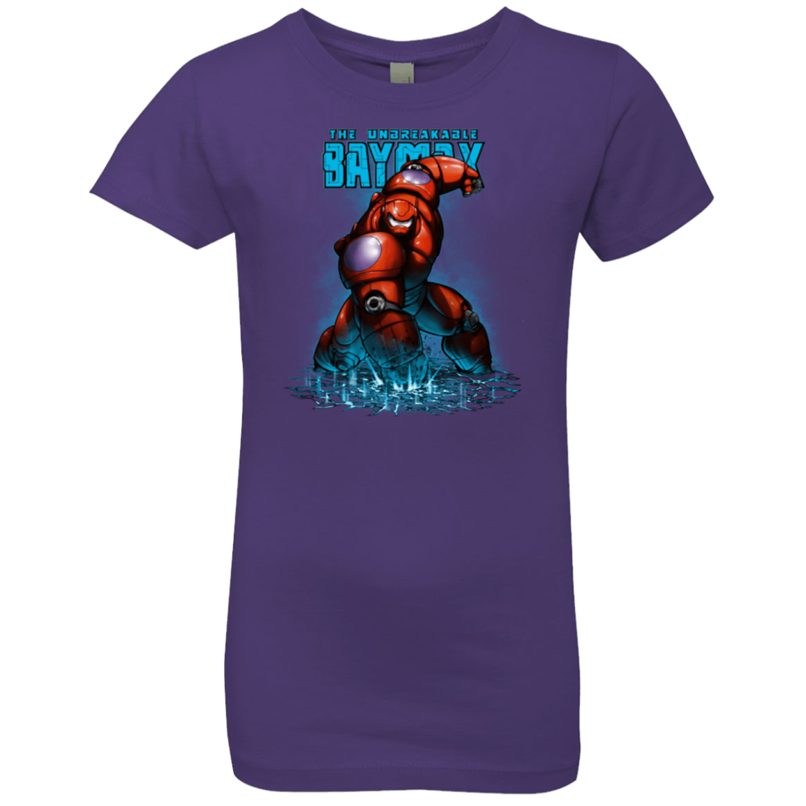 T-Shirts Purple Rush / YXS Unbreakable Hero Girls Premium T-Shirt