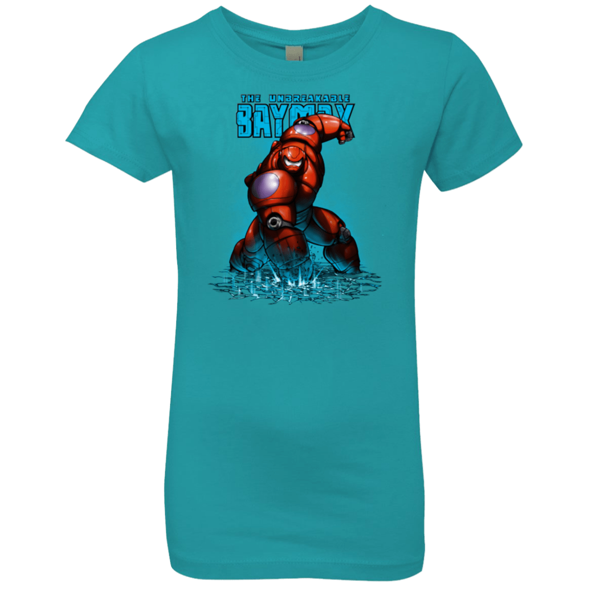 T-Shirts Tahiti Blue / YXS Unbreakable Hero Girls Premium T-Shirt