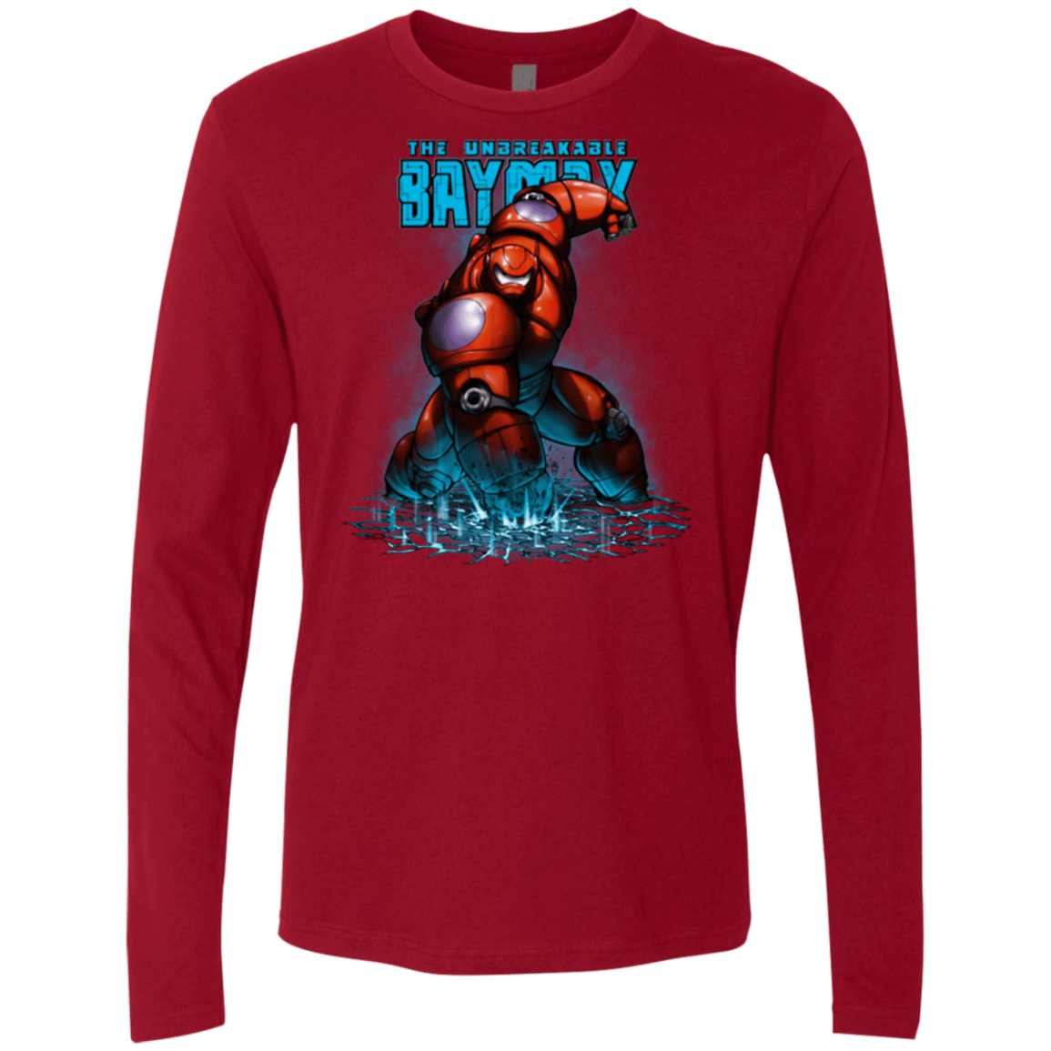 T-Shirts Cardinal / Small Unbreakable Hero Men's Premium Long Sleeve