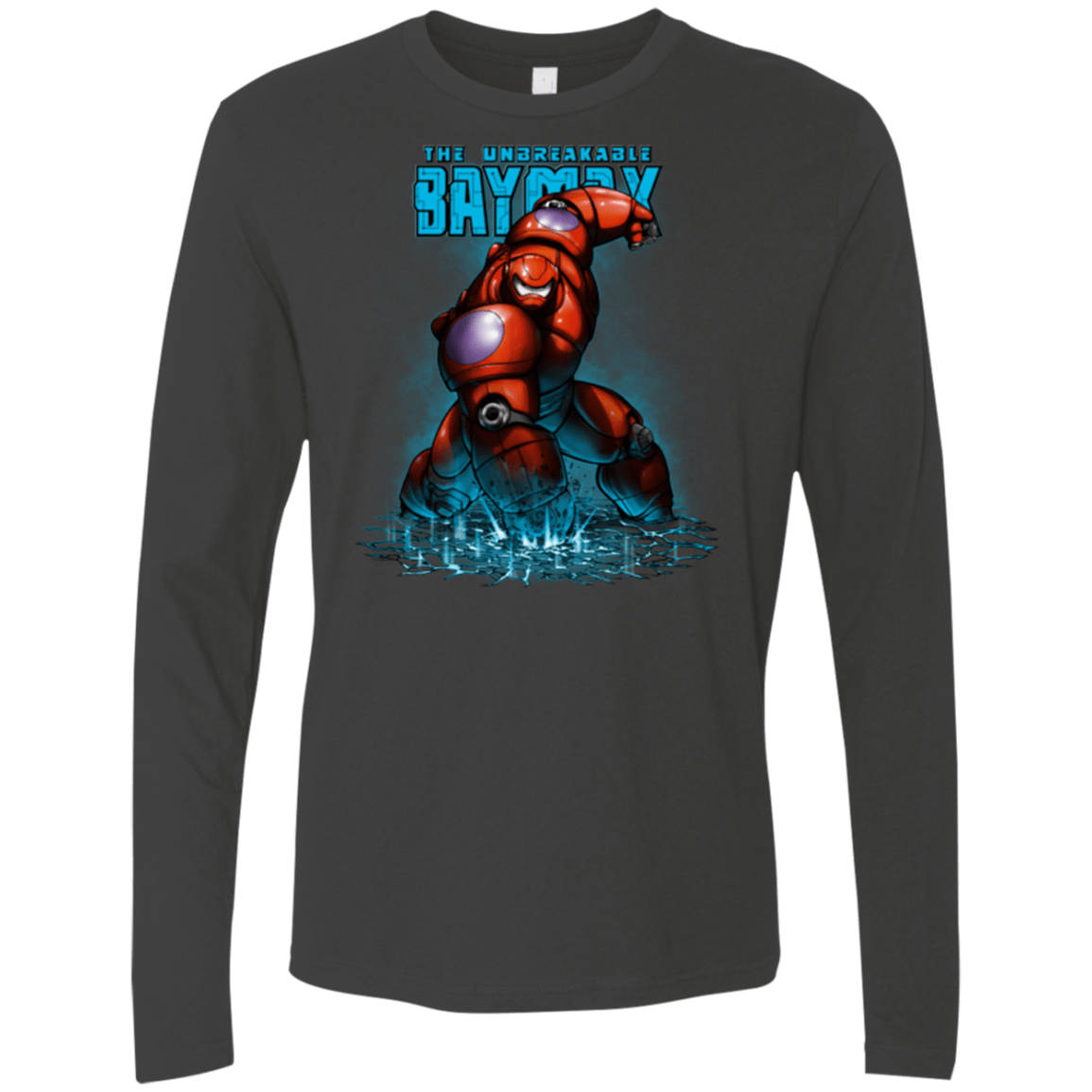 T-Shirts Heavy Metal / Small Unbreakable Hero Men's Premium Long Sleeve