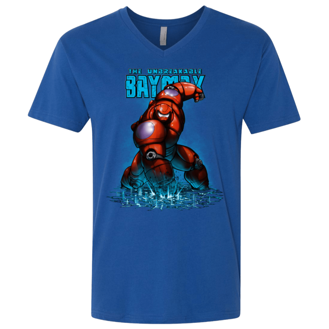 T-Shirts Royal / X-Small Unbreakable Hero Men's Premium V-Neck