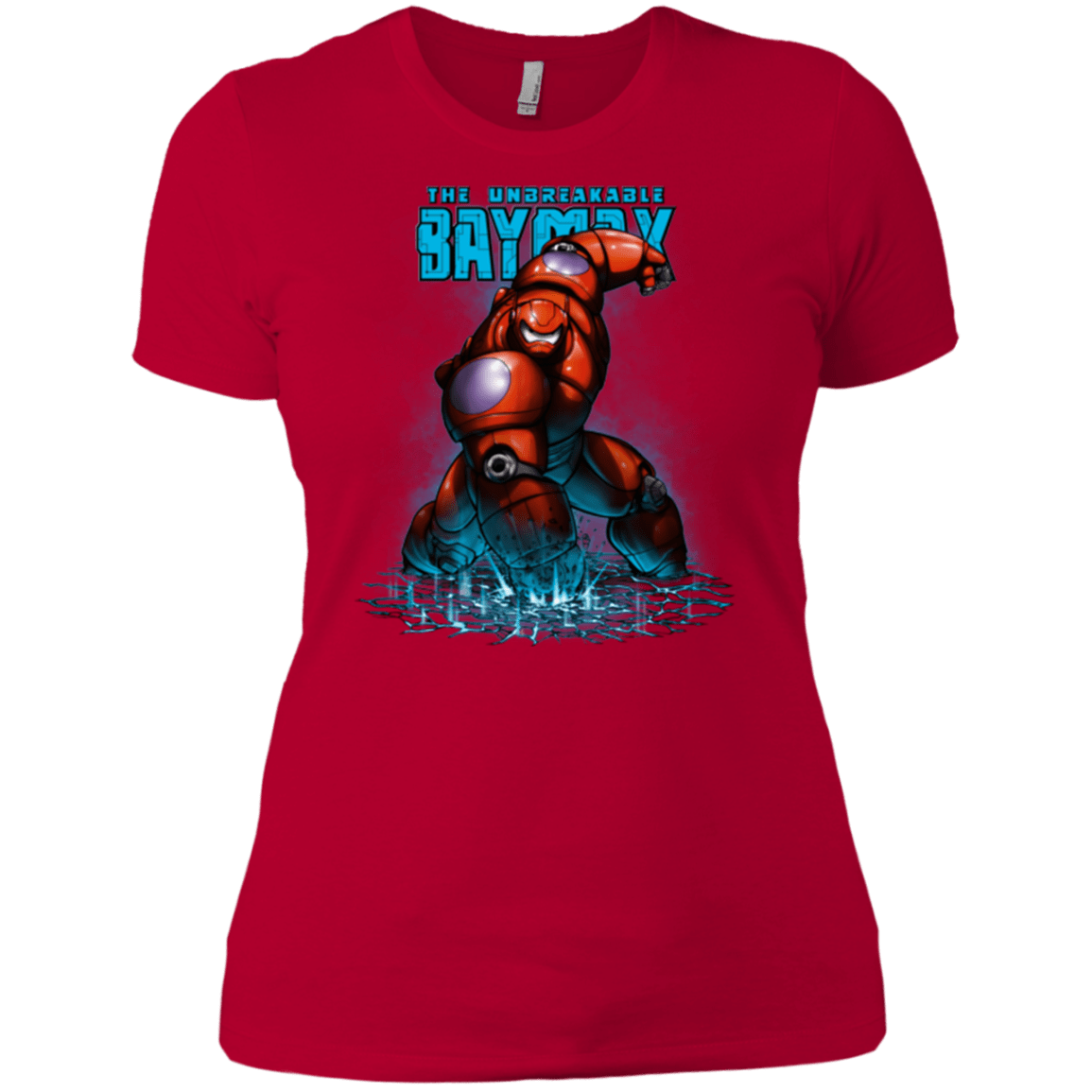 T-Shirts Red / X-Small Unbreakable Hero Women's Premium T-Shirt