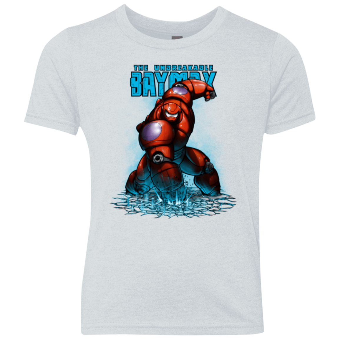 T-Shirts Heather White / YXS Unbreakable Hero Youth Triblend T-Shirt