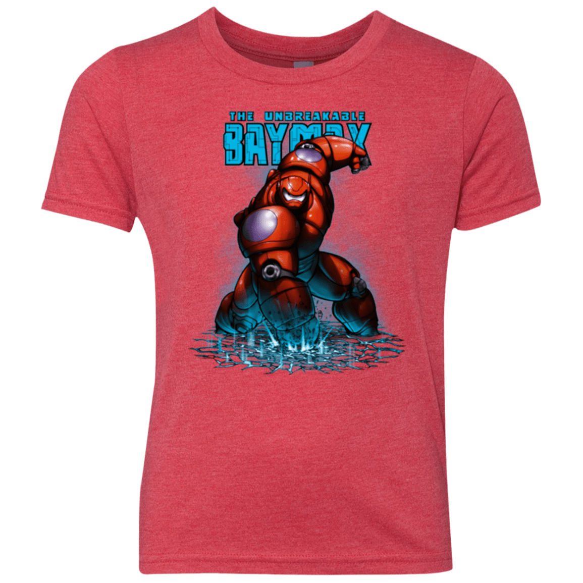 T-Shirts Vintage Red / YXS Unbreakable Hero Youth Triblend T-Shirt