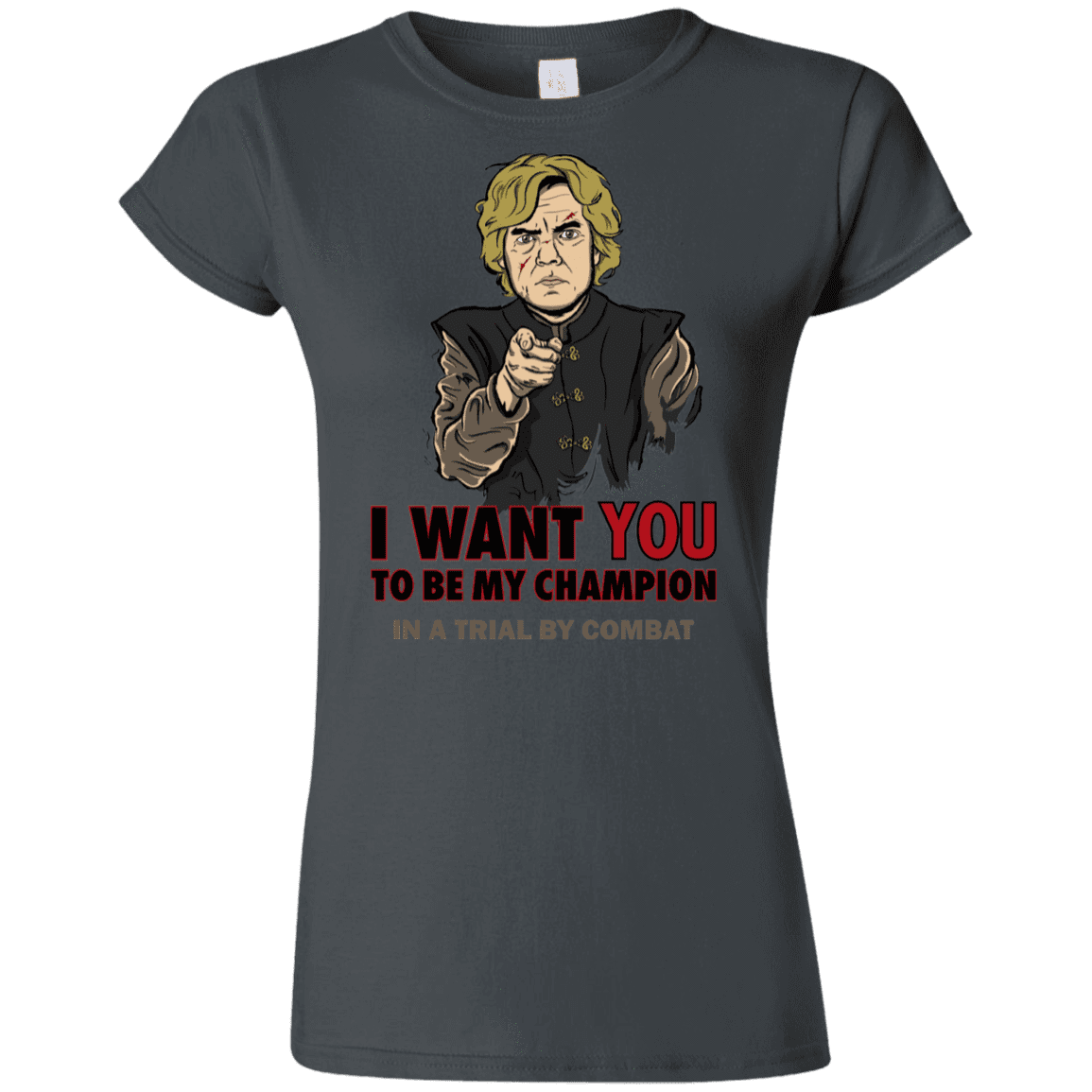 T-Shirts Charcoal / S Uncle Imp Junior Slimmer-Fit T-Shirt