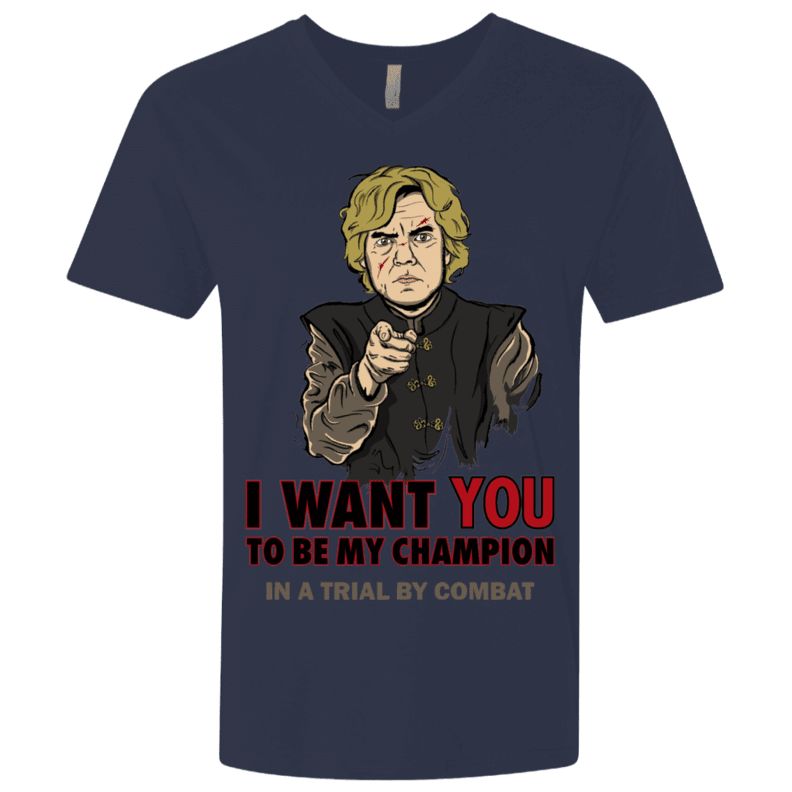 T-Shirts Midnight Navy / X-Small Uncle Imp Men's Premium V-Neck