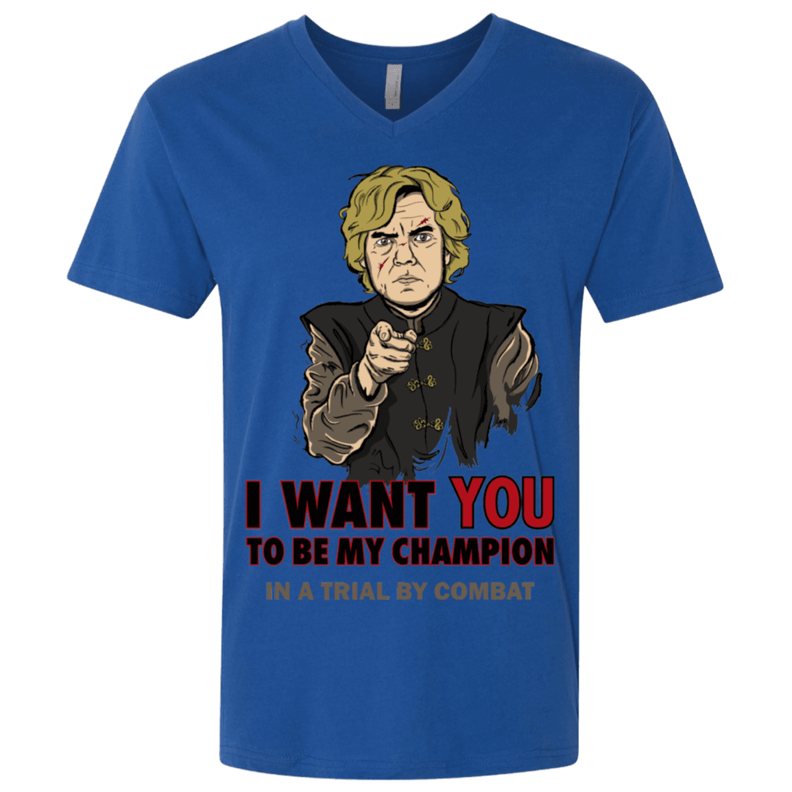 T-Shirts Royal / X-Small Uncle Imp Men's Premium V-Neck