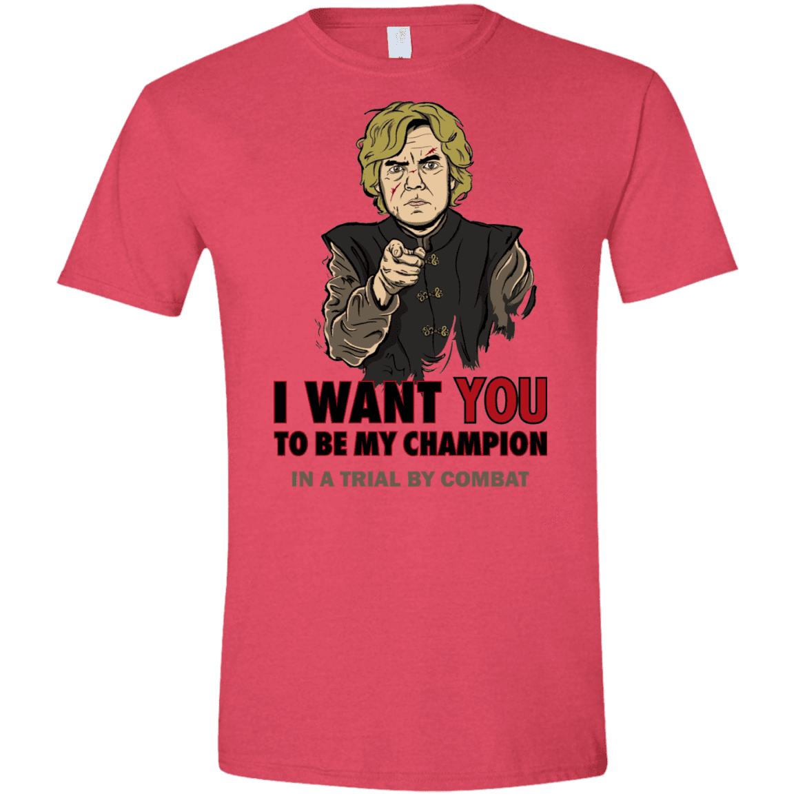 T-Shirts Heather Red / S Uncle Imp Men's Semi-Fitted Softstyle