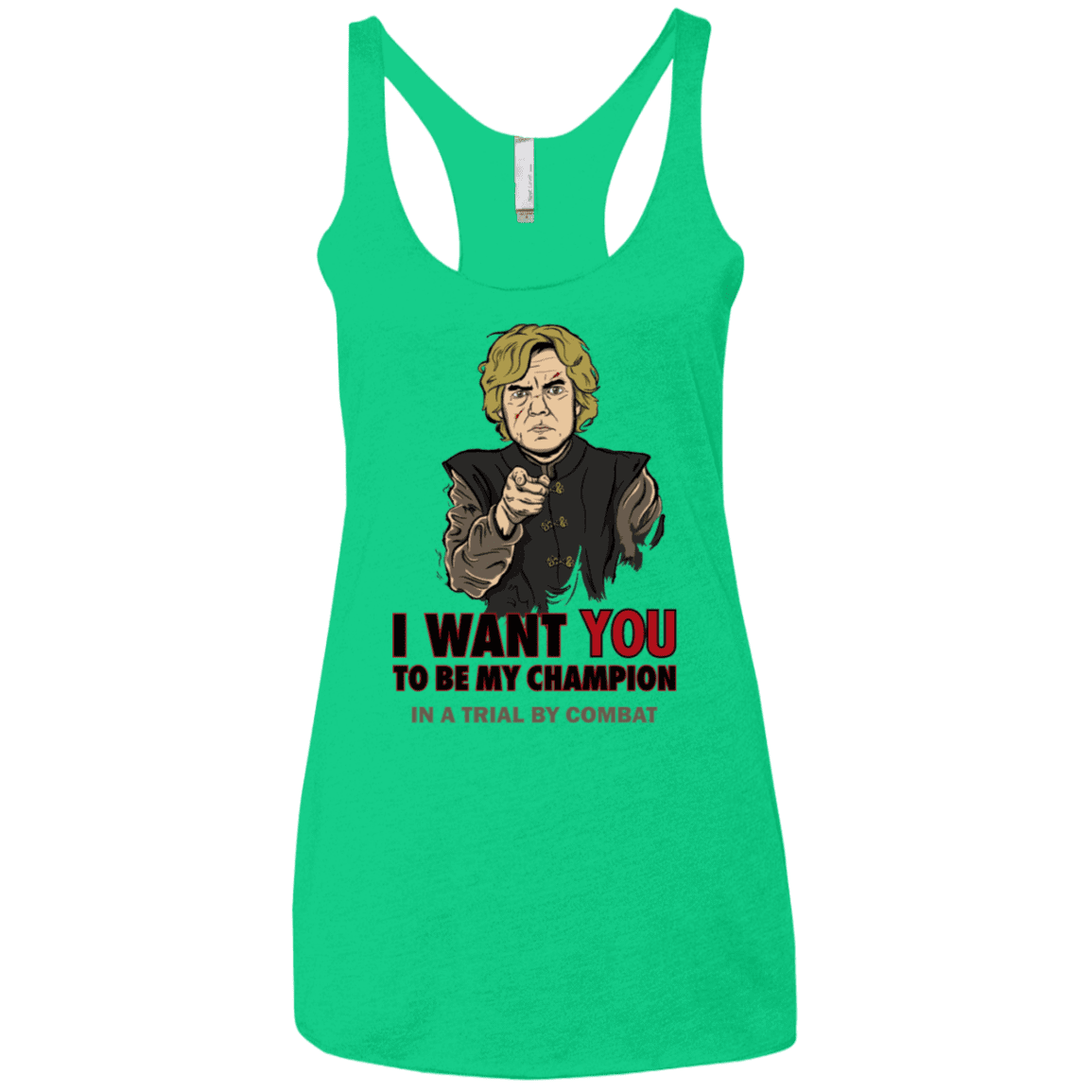 T-Shirts Envy / X-Small Uncle Imp Women's Triblend Racerback Tank