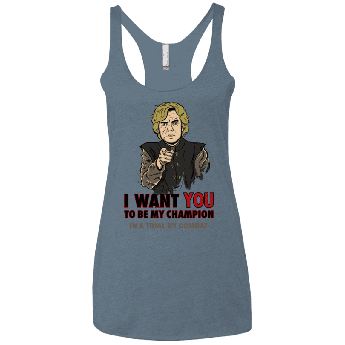 T-Shirts Indigo / X-Small Uncle Imp Women's Triblend Racerback Tank