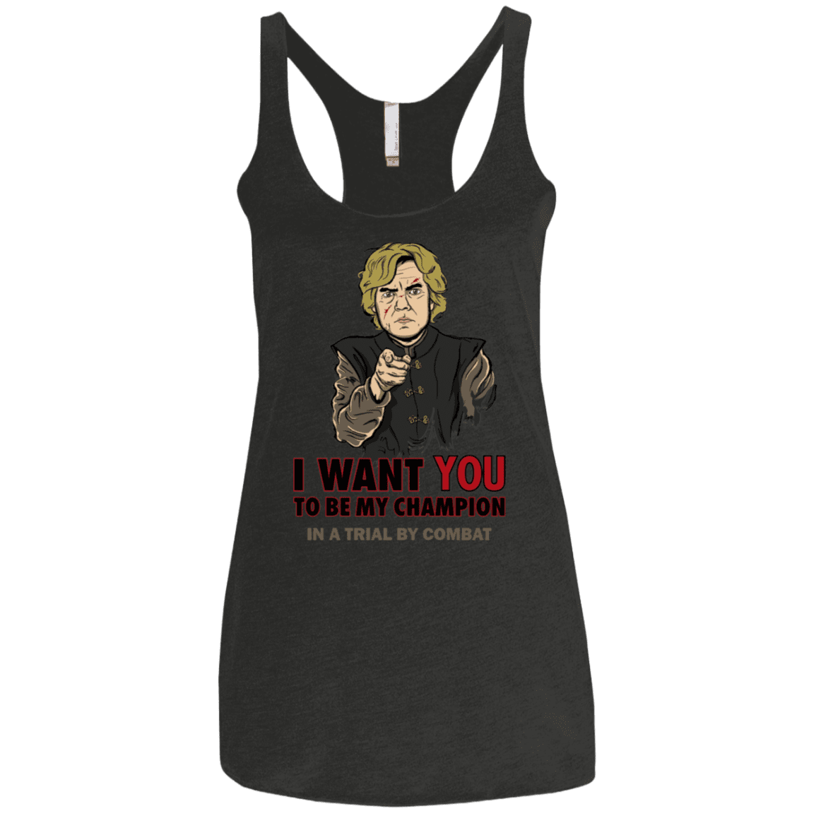 T-Shirts Vintage Black / X-Small Uncle Imp Women's Triblend Racerback Tank