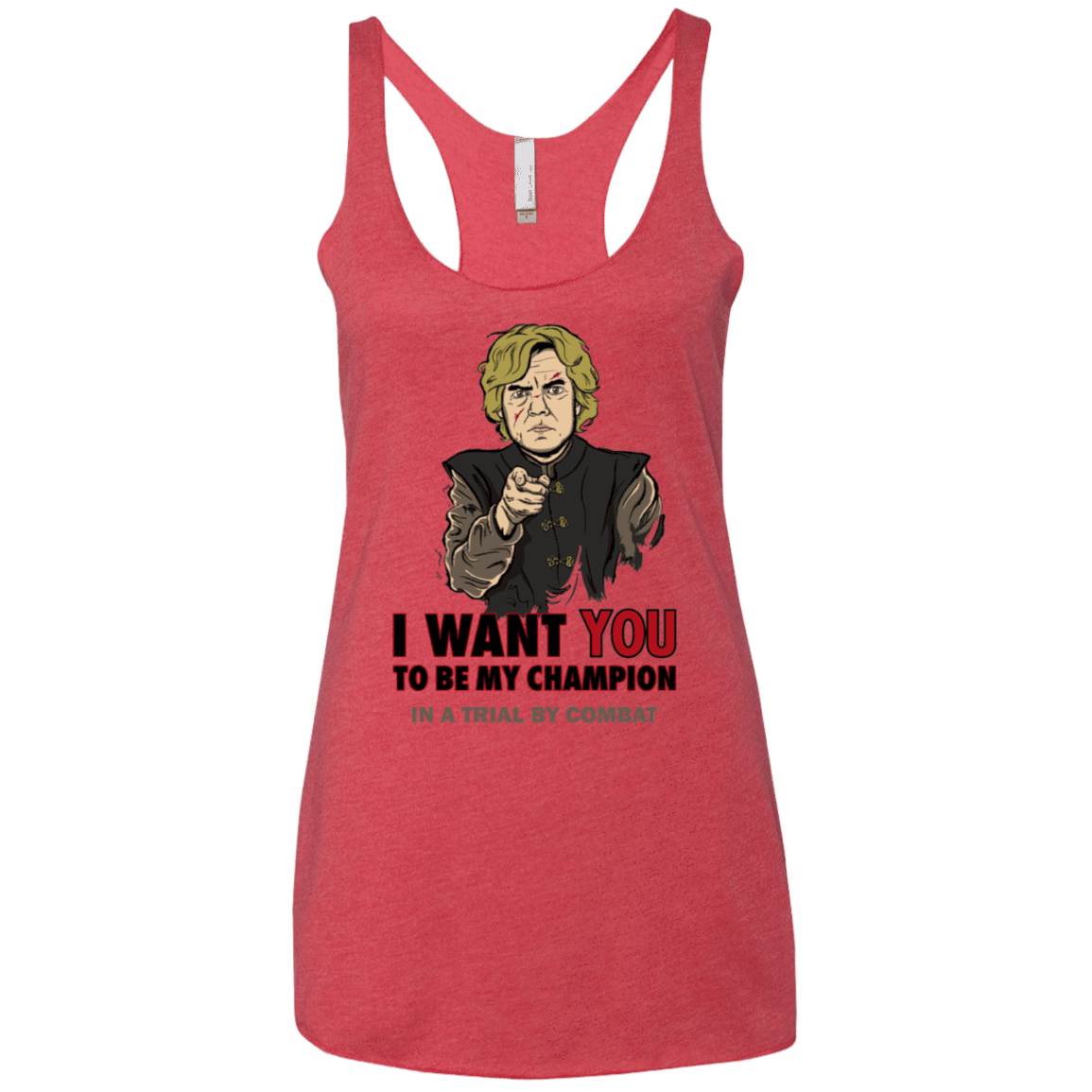 T-Shirts Vintage Red / X-Small Uncle Imp Women's Triblend Racerback Tank