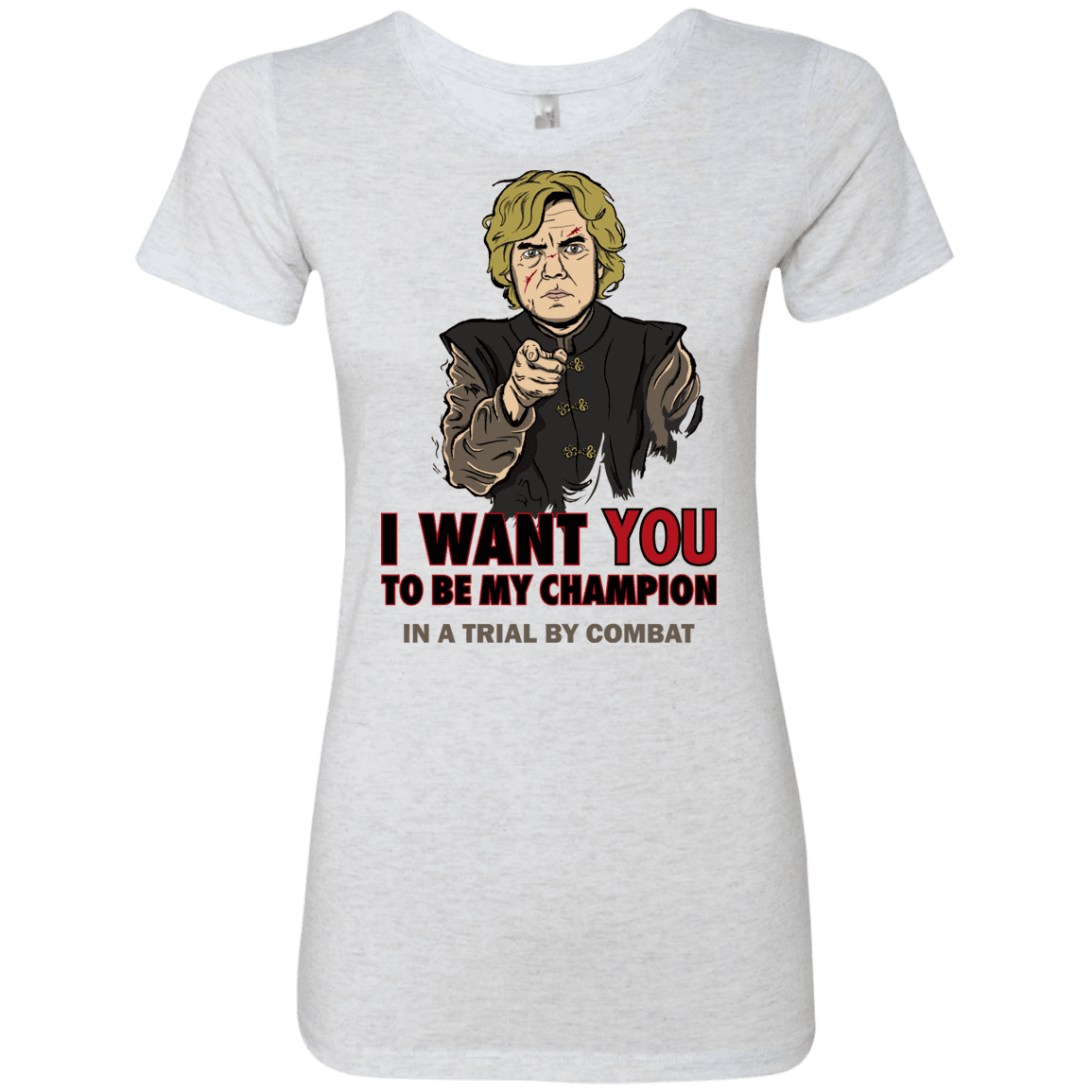 T-Shirts Heather White / S Uncle Imp Women's Triblend T-Shirt