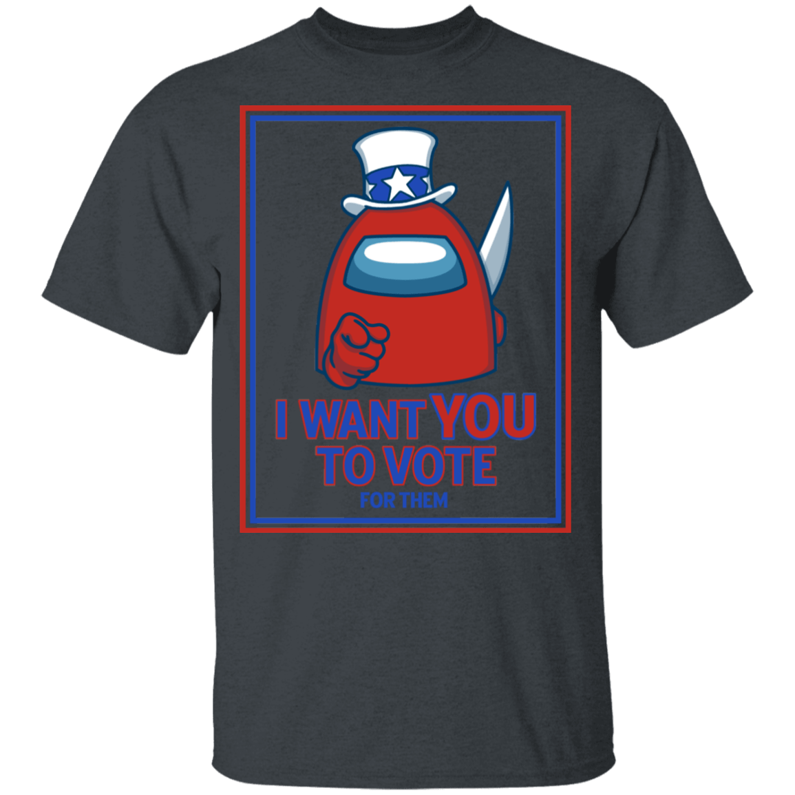 T-Shirts Dark Heather / YXS Uncle Impostor Youth T-Shirt