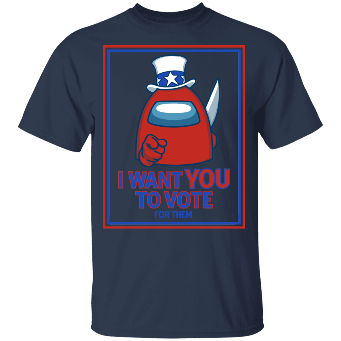 T-Shirts Navy / YXS Uncle Impostor Youth T-Shirt