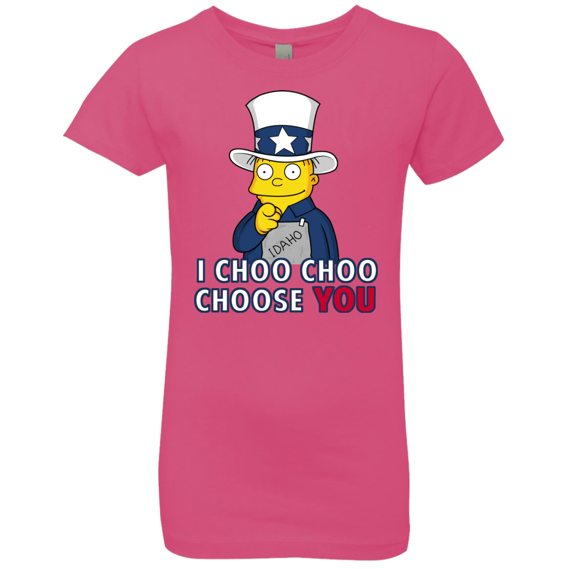 T-Shirts Hot Pink / YXS Uncle Ralph Girls Premium T-Shirt