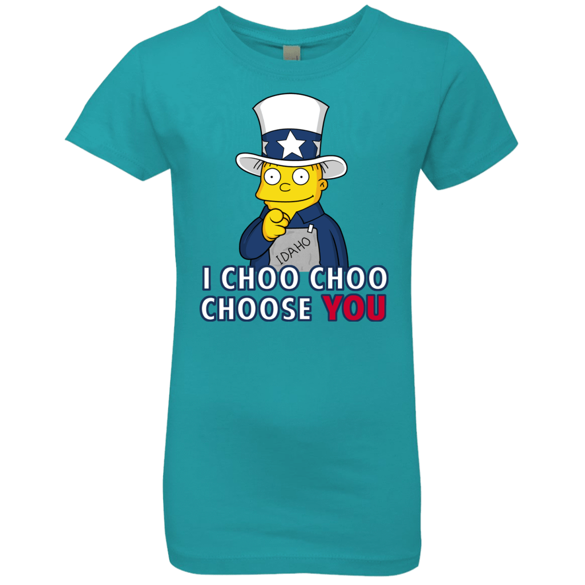 T-Shirts Tahiti Blue / YXS Uncle Ralph Girls Premium T-Shirt