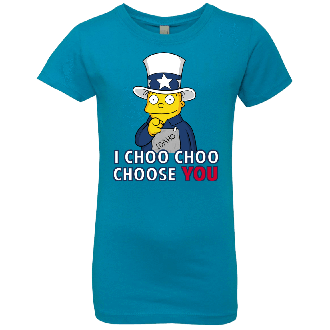 T-Shirts Turquoise / YXS Uncle Ralph Girls Premium T-Shirt