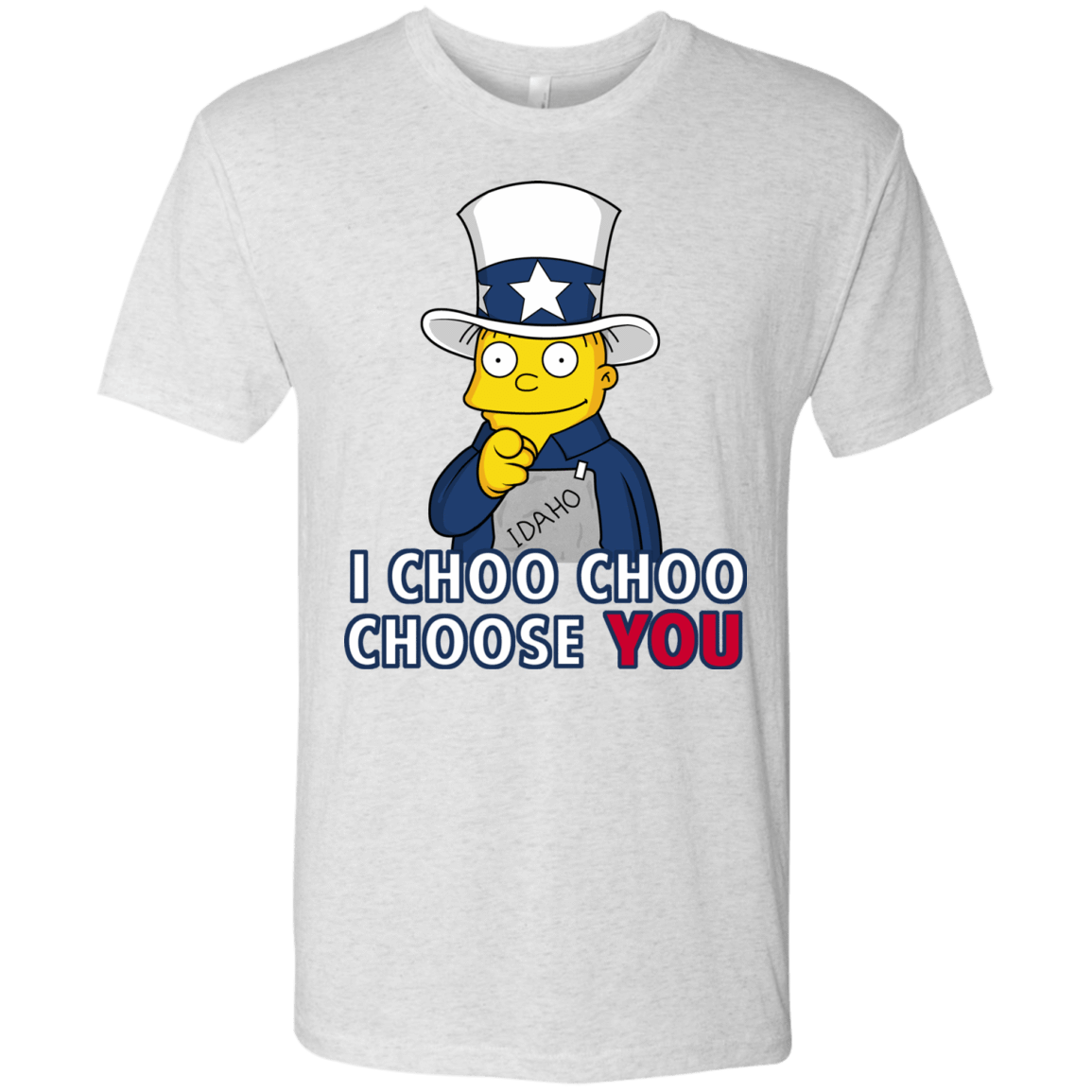 T-Shirts Heather White / S Uncle Ralph Men's Triblend T-Shirt