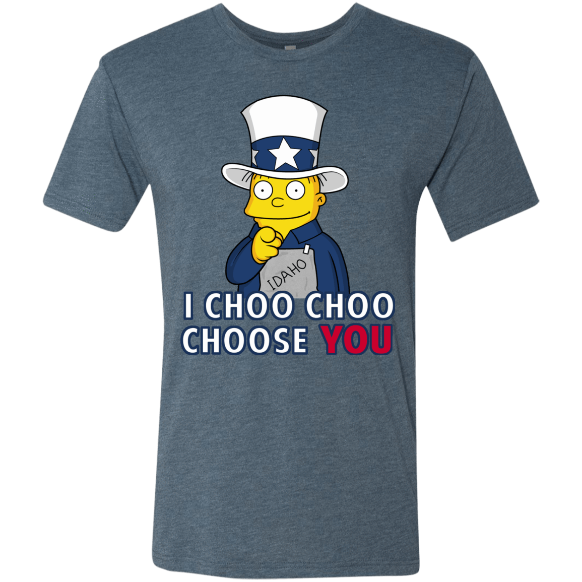 T-Shirts Indigo / S Uncle Ralph Men's Triblend T-Shirt