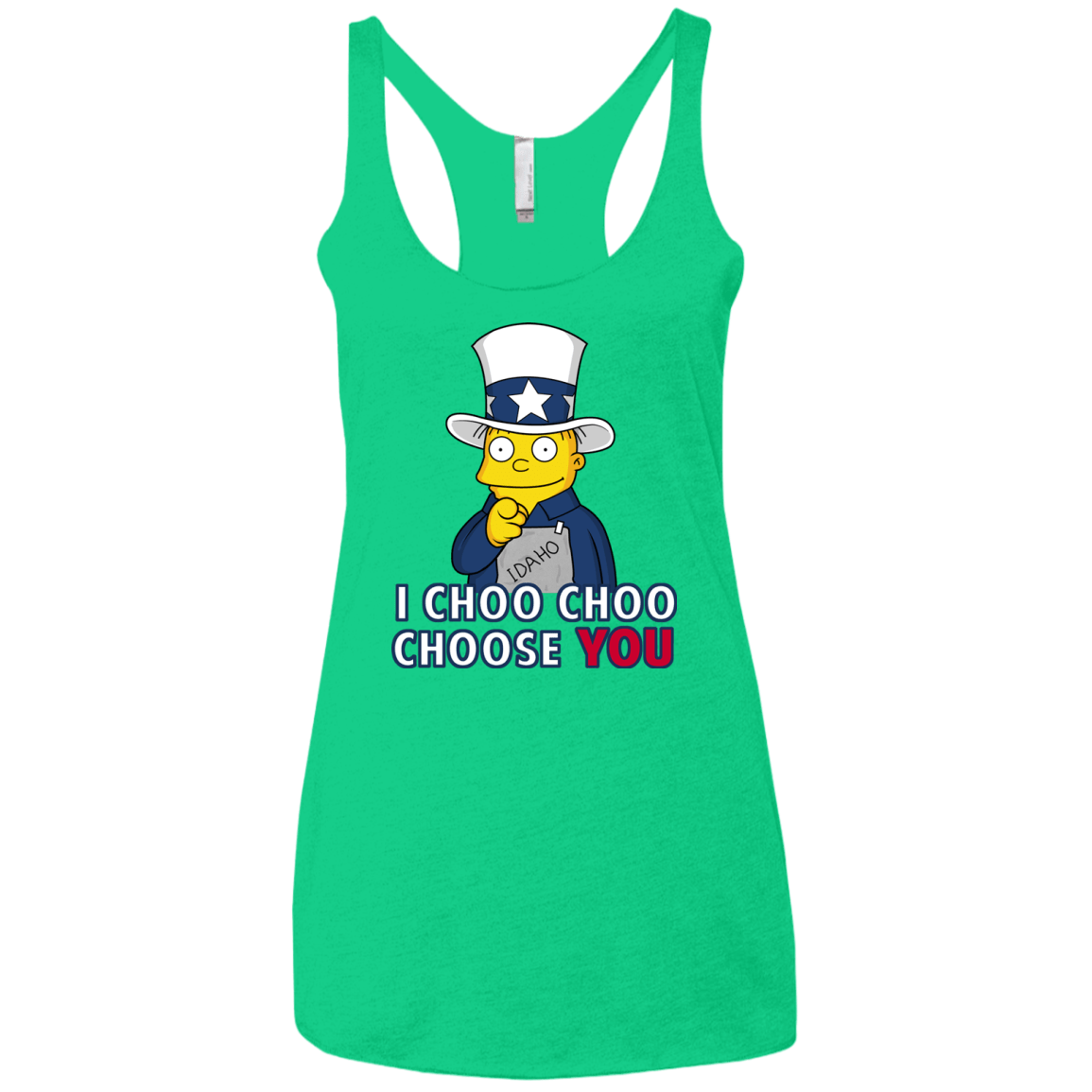 Uncle Ralph Women's Triblend Racerback Tank