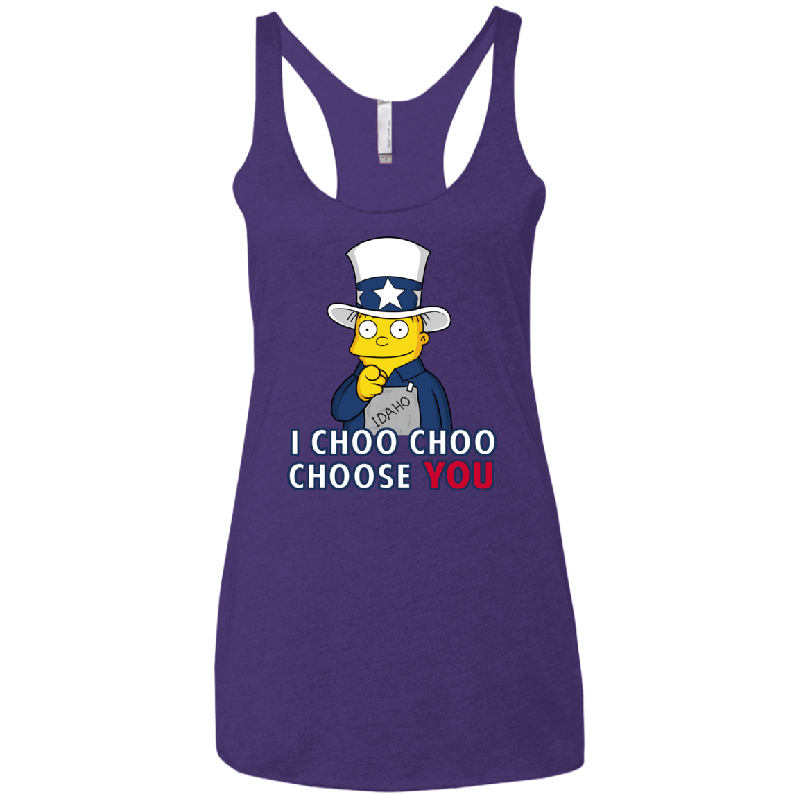 Uncle Ralph Women's Triblend Racerback Tank