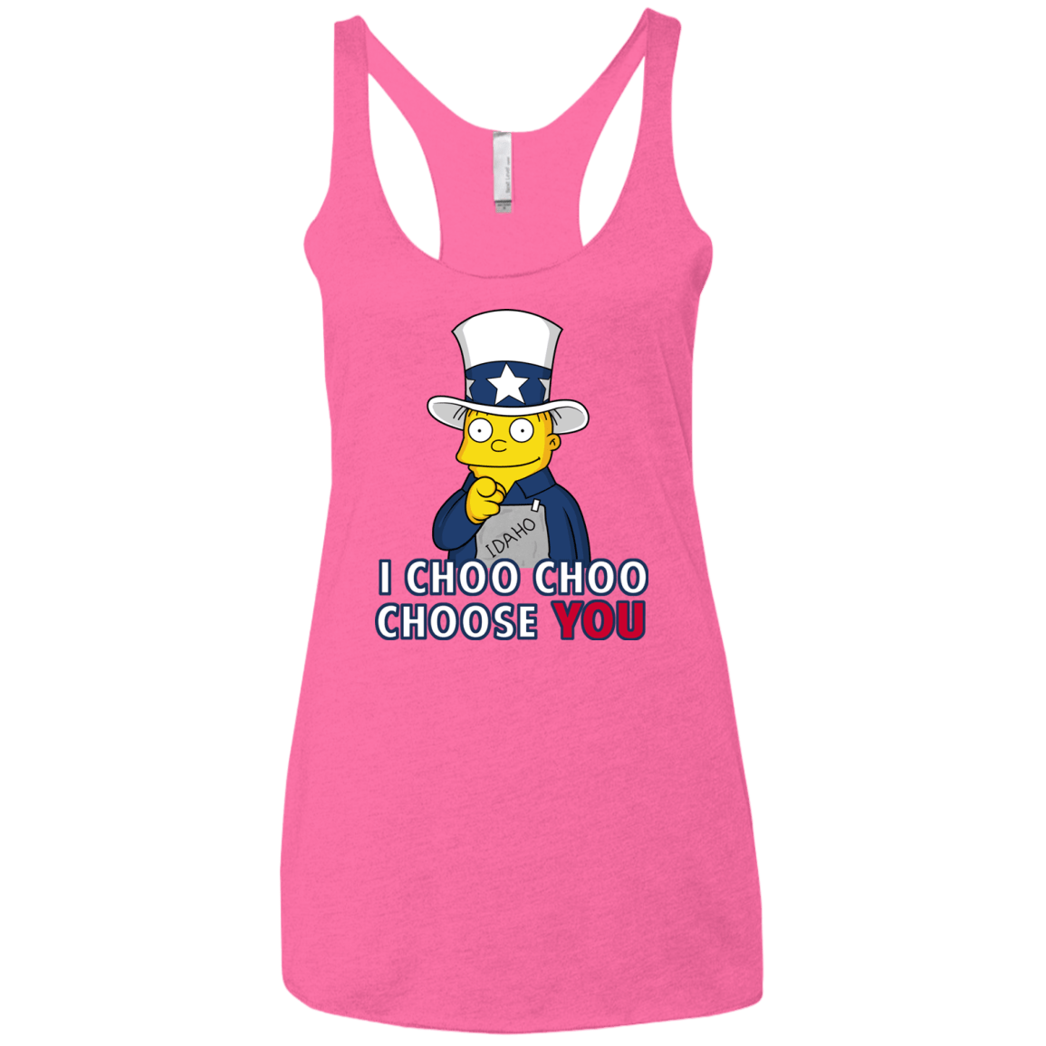 Uncle Ralph Women's Triblend Racerback Tank