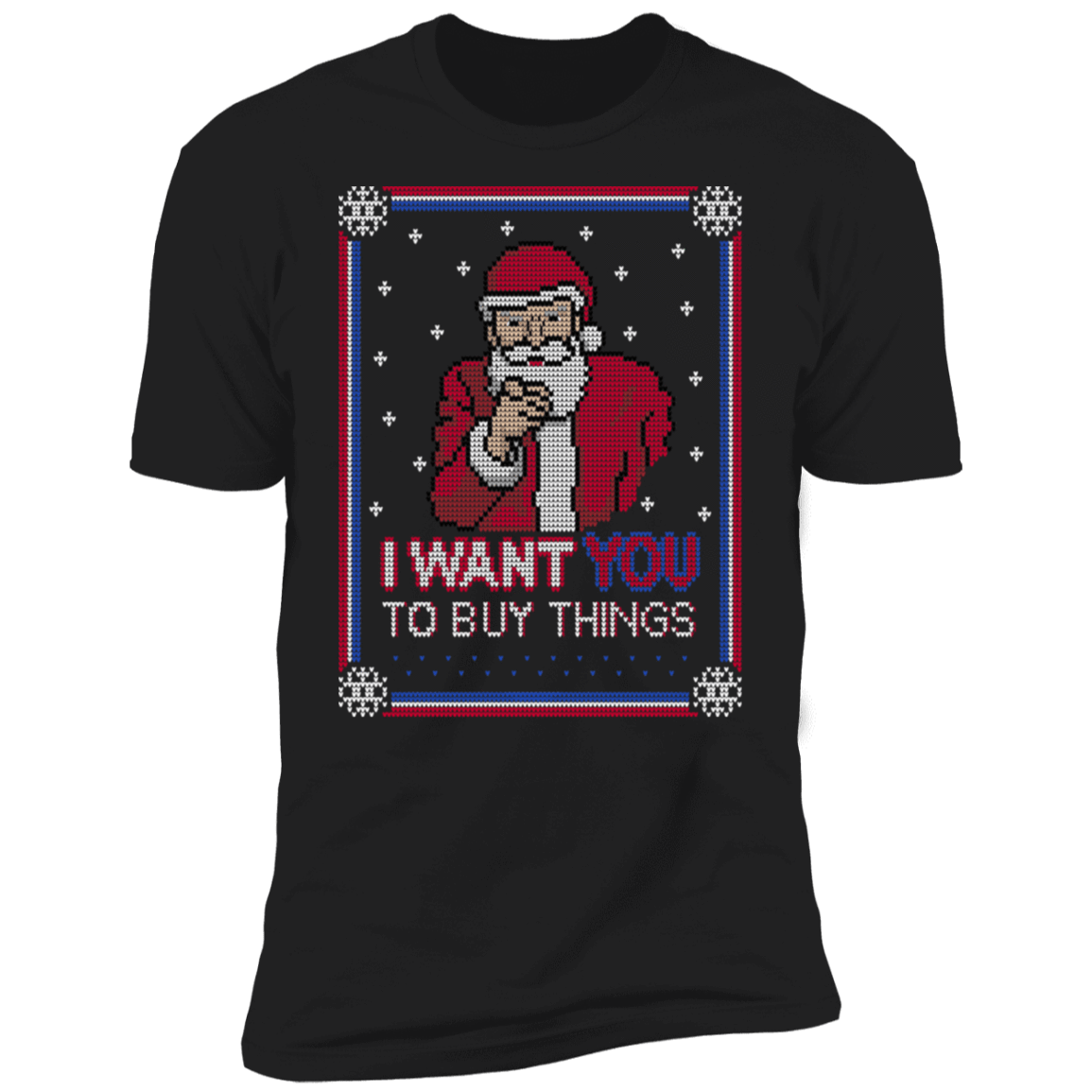 T-Shirts Black / X-Small unclesanta Men's Premium T-Shirt