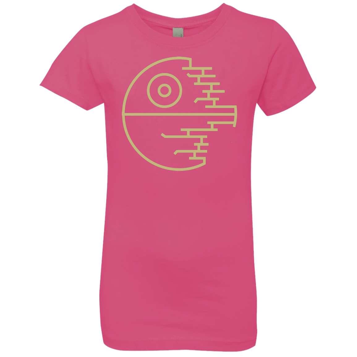 T-Shirts Hot Pink / YXS Under Construction Girls Premium T-Shirt