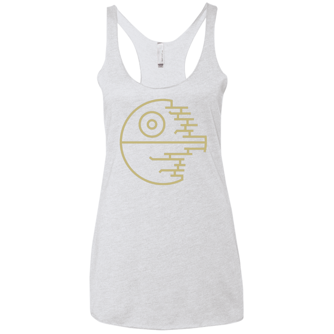 Under Construction Women's Triblend Racerback Tank