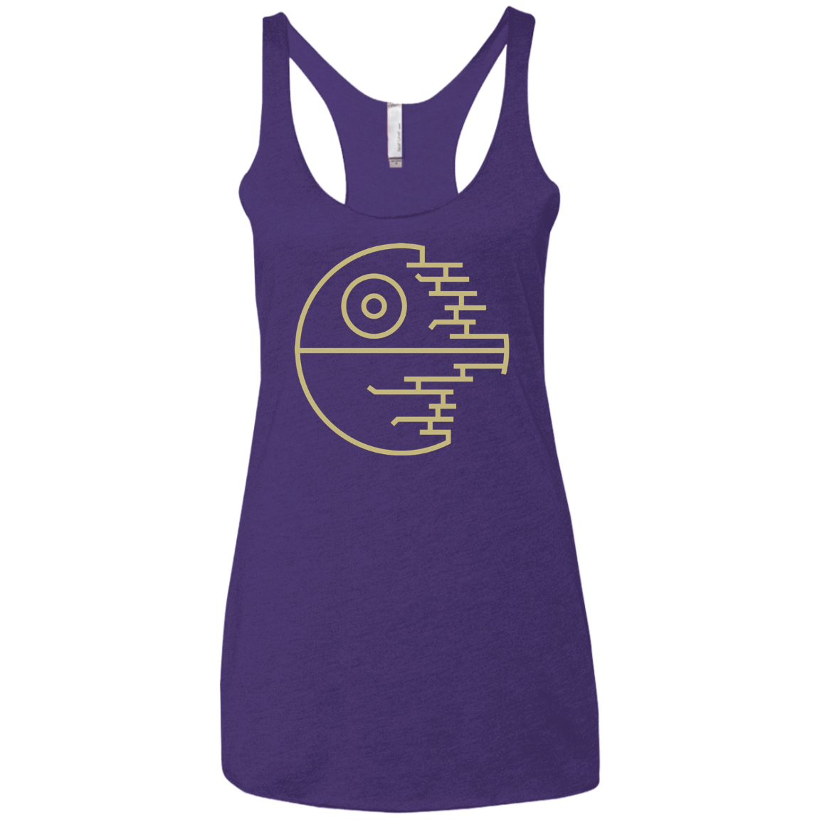 Under Construction Women's Triblend Racerback Tank
