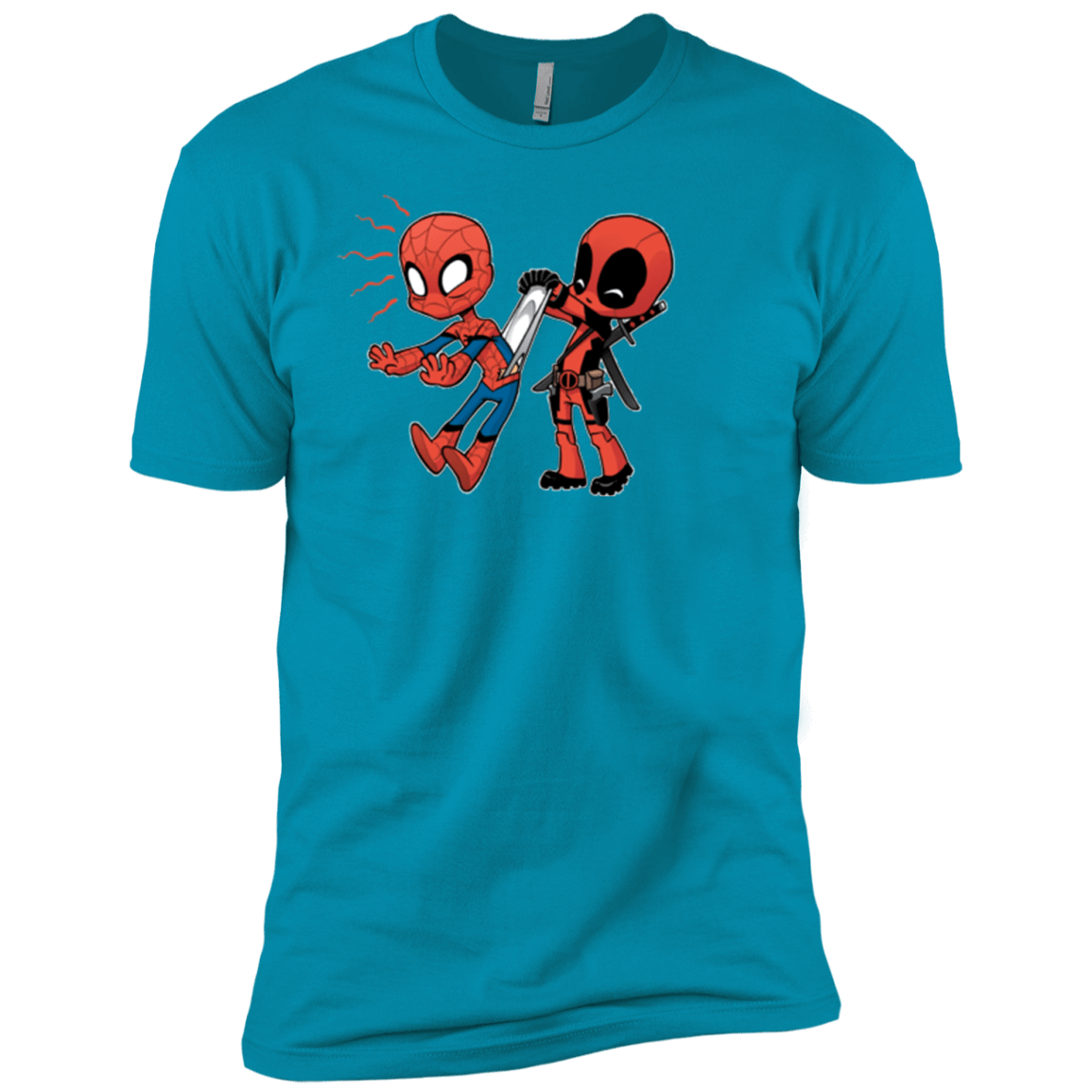 T-Shirts Turquoise / YXS Underoos Boys Premium T-Shirt