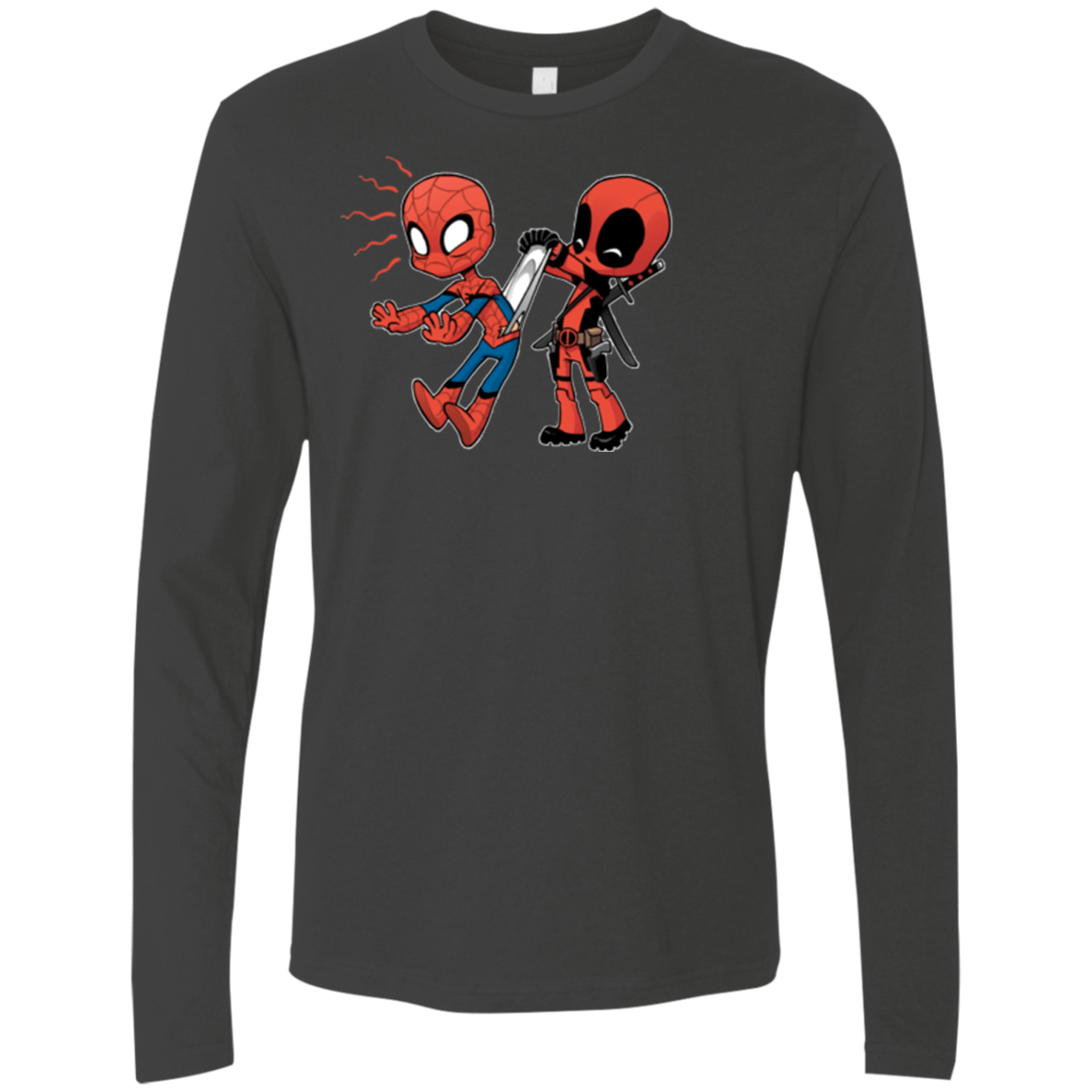 T-Shirts Heavy Metal / Small Underoos Men's Premium Long Sleeve