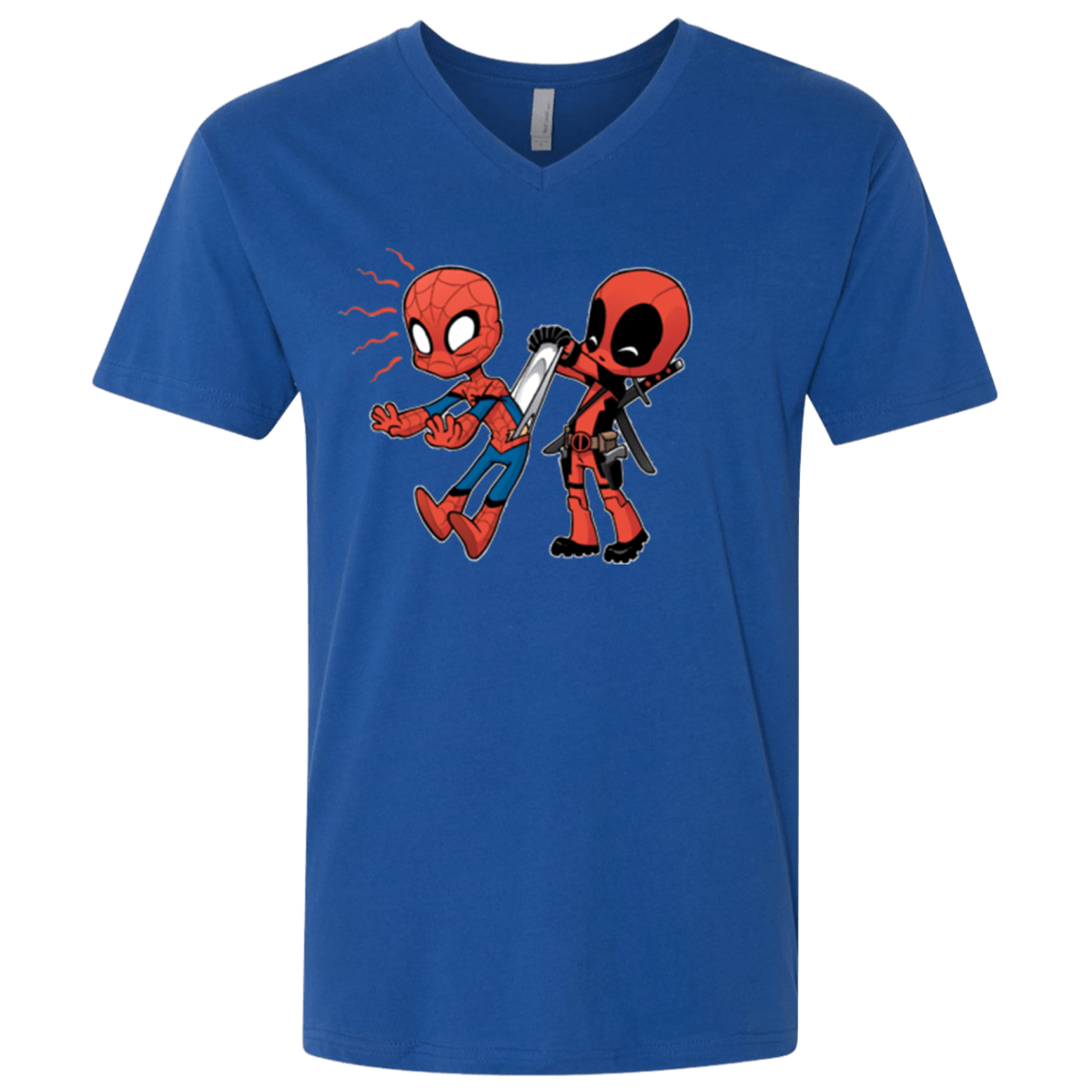 T-Shirts Royal / X-Small Underoos Men's Premium V-Neck