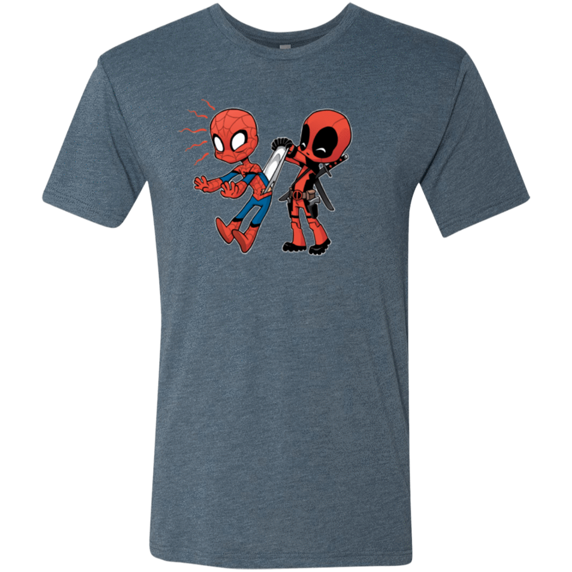 T-Shirts Indigo / Small Underoos Men's Triblend T-Shirt