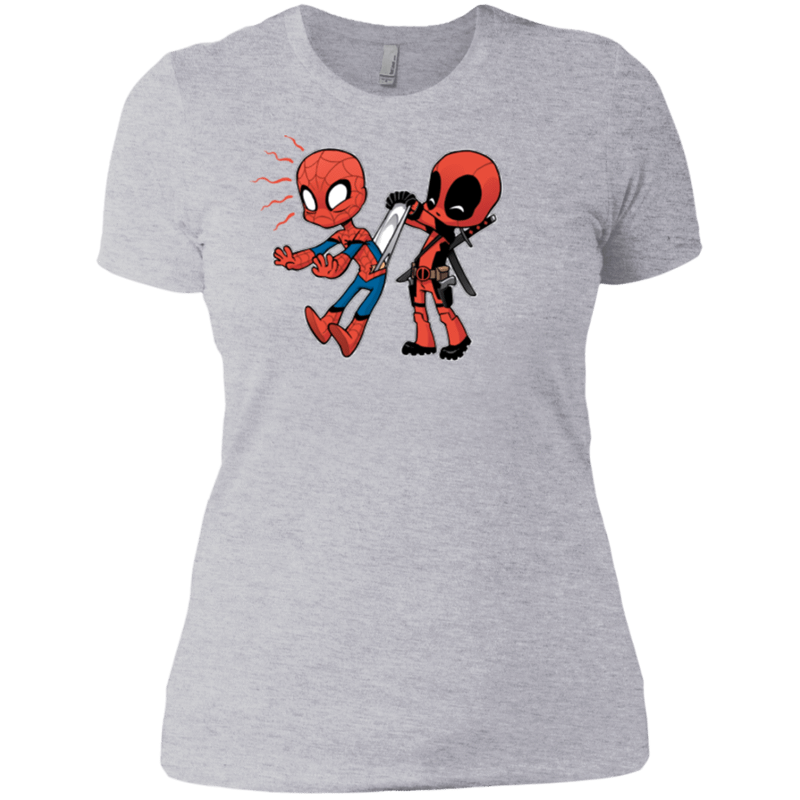 T-Shirts Heather Grey / X-Small Underoos Women's Premium T-Shirt