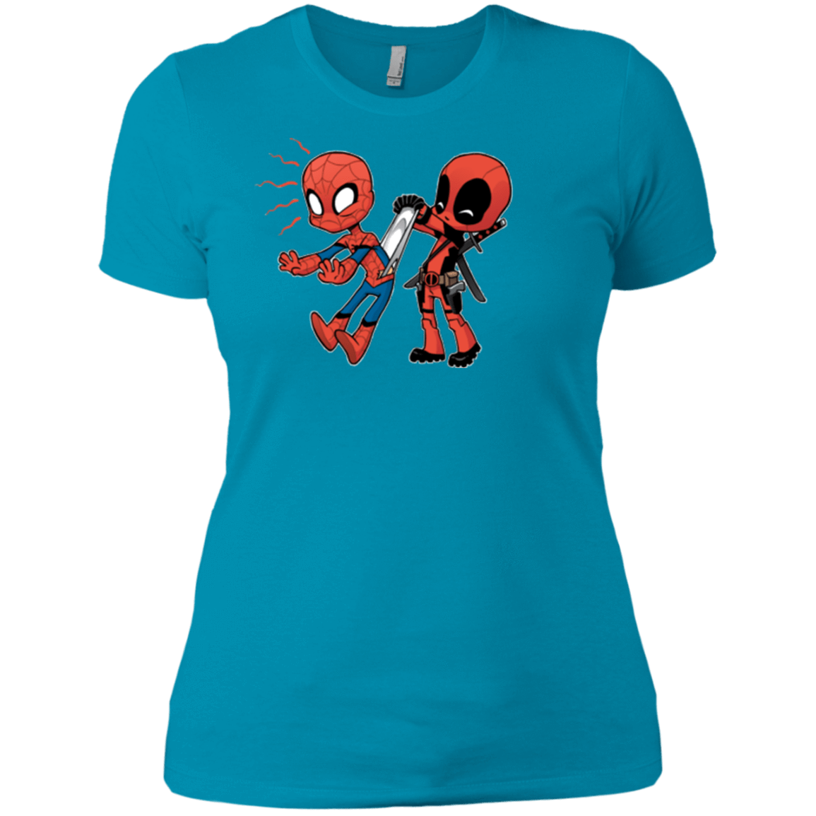 T-Shirts Turquoise / X-Small Underoos Women's Premium T-Shirt