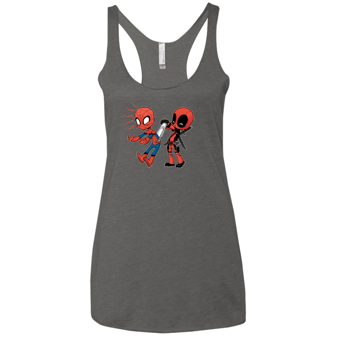 T-Shirts Premium Heather / X-Small Underoos Women's Triblend Racerback Tank