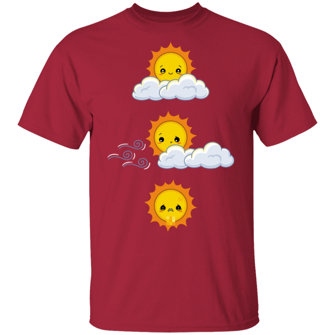 T-Shirts Cardinal / S Unexpected Wind T-Shirt