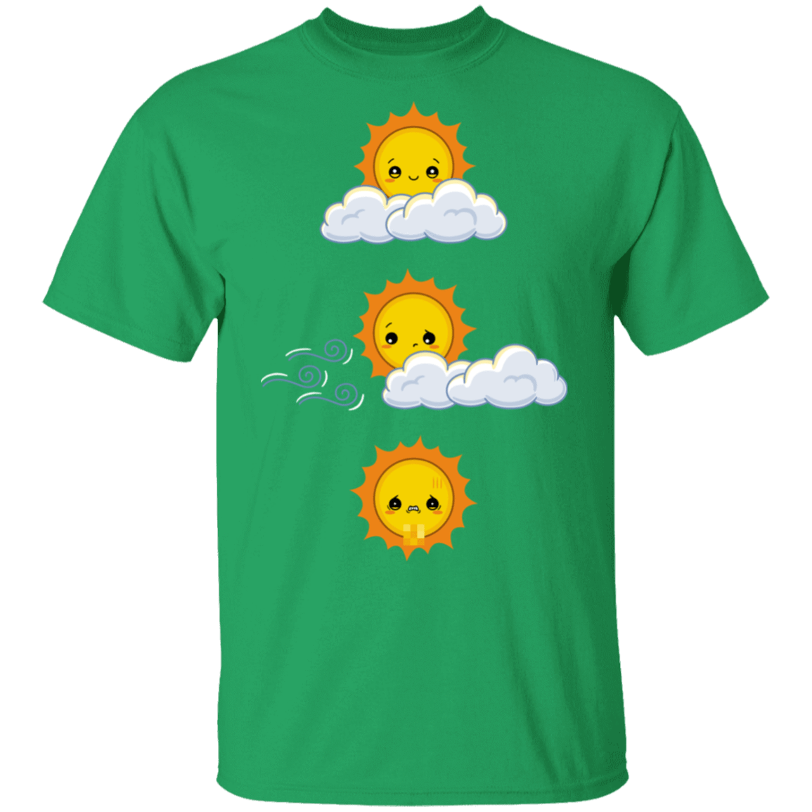 T-Shirts Irish Green / S Unexpected Wind T-Shirt